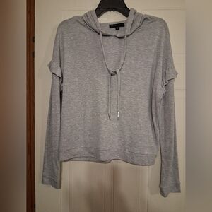 Sanctuary Light Gray Women's Hoodie